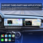 VIKNAV Dual 12.3 Inch Android Car Radio for Chevrolet Camaro 2020 2021 2022 2023 2024 2025  Auto Stereo Screen Upgrade Wireless Carplay GPS Navigation Multimedia Player Head Unit