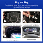 Viknav 12.3 Inch Digital Cluster Car Speedometer For Mercedes Benz GLK 2008-2015 Linux System Car Instrument Cluster Screen Instrument Replacement