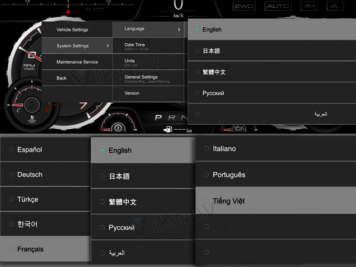 Support Multiple Languages