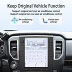 Viknav 12.1" Touch Screen Car Radio For Nissan Titan ( 2016 2017 2018 2019 ) Multimedia Player Android Auto GPS Navigation Wireless Carplay (128GB)