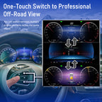 Viknav 12.3 Inch Digital Cluster Dashboard For Mercedes Benz R500 GL450 2005-2010 LCD Digital Instrument Full Screen Upgrade Speedometer Panel Gauges Replacement Cockpit