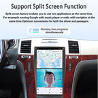 Viknav 13.6 inch Touch Screen Android Car Radio For Cadillac Escalade 2008-2012 Wireless Carplay GPS Navigation With 15 Inch Car Speedometer