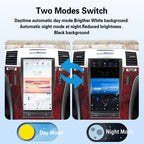 Viknav 13.6 inch Touch Screen Android Car Radio For Cadillac Escalade 2008-2012 Wireless Carplay GPS Navigation With 15 Inch Car Speedometer