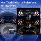 Viknav 11 inch Digital Gauge Cluster for BMW 3Series E90 E91 E92 E93 2005-2012 LCD Car Digital Speedometer Dashboard Panel