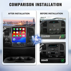 Viknav 12.1 inch Touch Screen Android Car Radio For Chevrolet Silverado GMC SIERRA 2007-2013 Wireless Carplay GPS Navigation With 15.1 Inch Car Digital Cluster