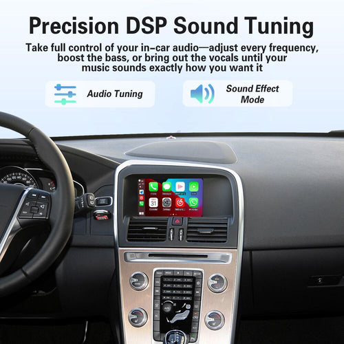 Linux Interface Box for Volvo XC40 XC60 XC90 2015-2022 Wireless CarPlay Android Auto Only Support Original Car Radio Screen